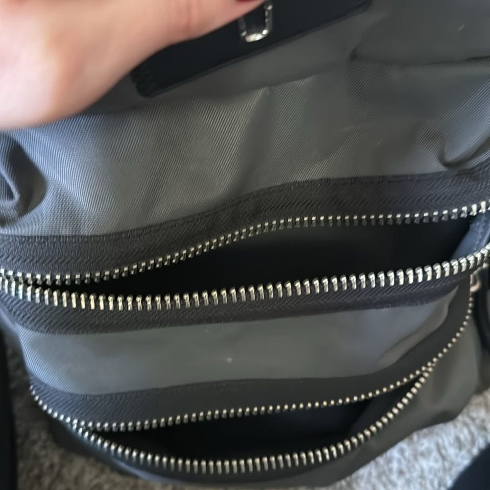 Marc Jacobs Black/Gray Zipper Backpack - image 4